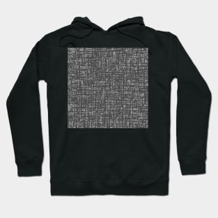 Fibre Mesh Pattern (Grey) Hoodie